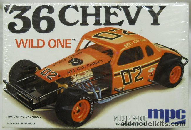MPC 1/25 1936 Chevy Wild One, 1-0713 plastic model kit